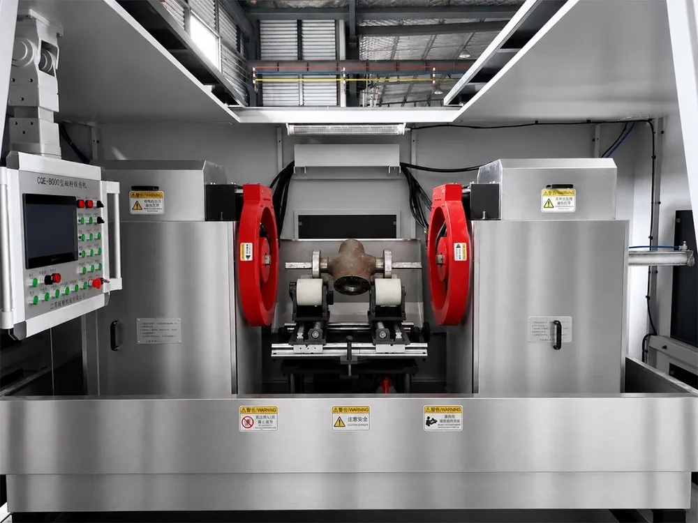 CQE-8000 inspection area and controls