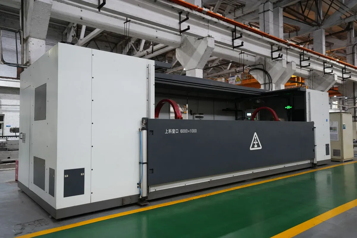 Large magnetic particle inspection machine in the Yuqi workshop